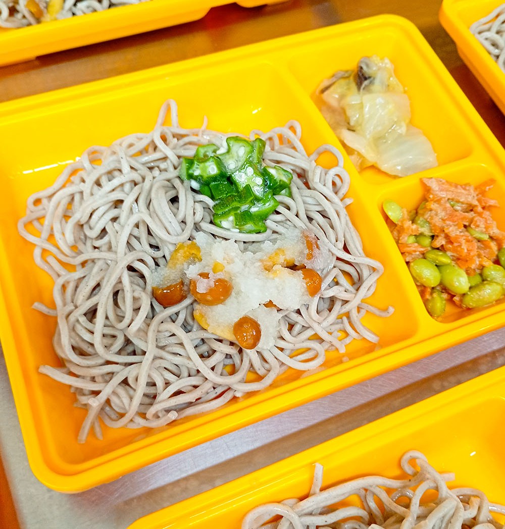 今日は「お蕎麦」です♪